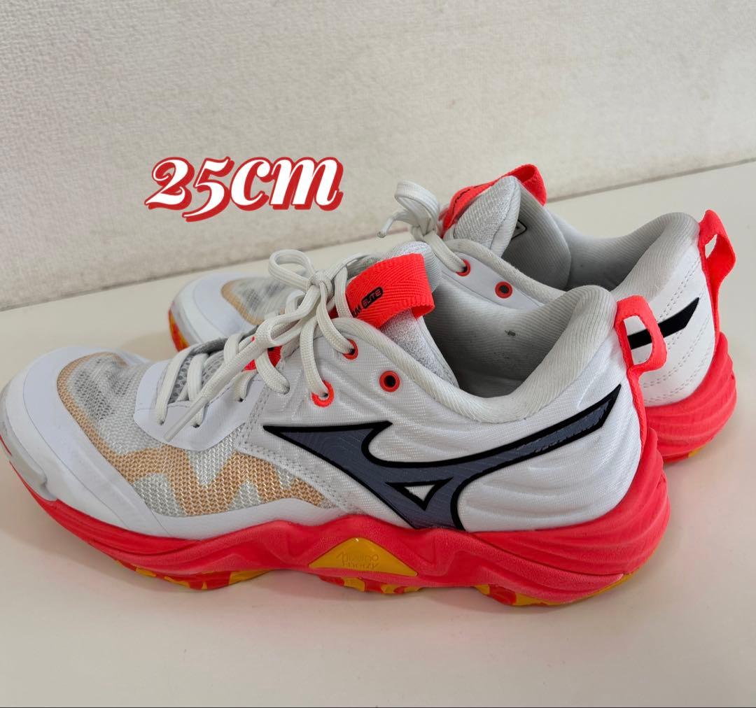 Mizuno バレーボールシューズ ウエーブモーメンタム エリート25㎝