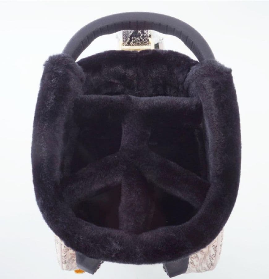 金田プロモデル ゴルフバッグ ピンク系