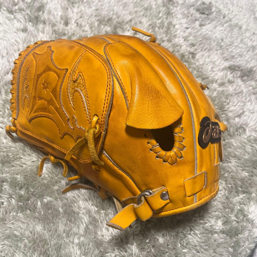 アシックス限定ダルビッシュ有モデル北海道ウェブ軟式グローブ