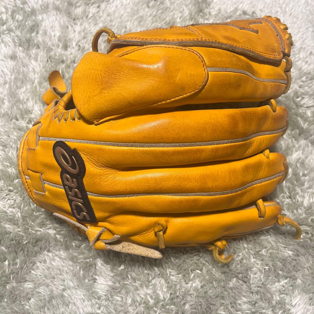 アシックス限定ダルビッシュ有モデル北海道ウェブ軟式グローブ