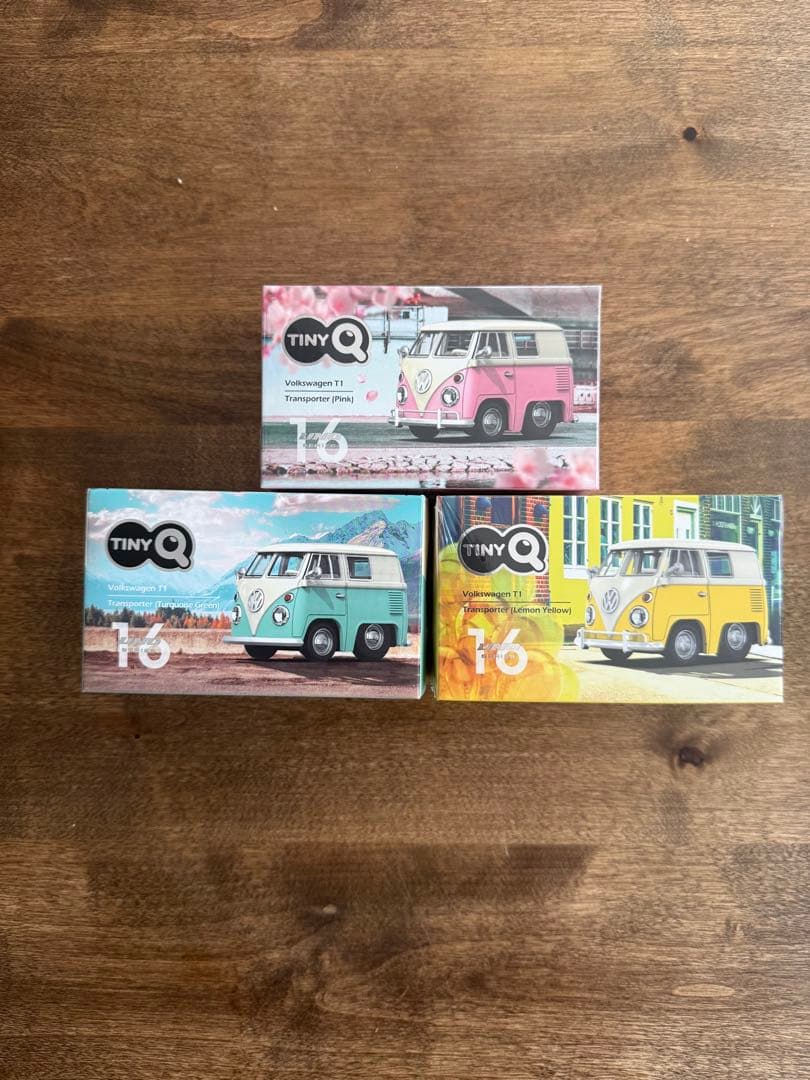 TinyQ フォルクスワーゲン T1 バス 3台セット