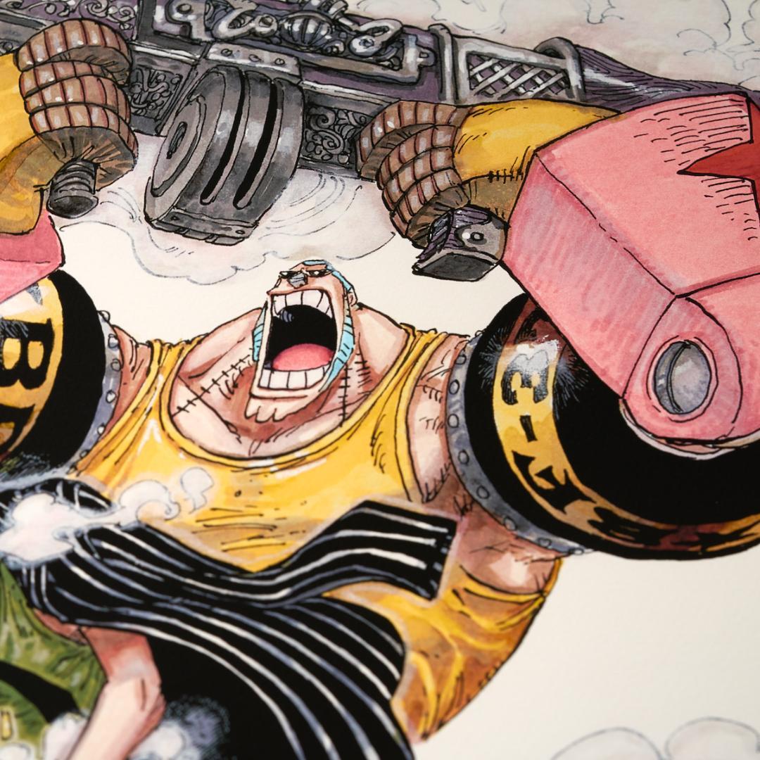 週末限定値下げ【複製原画】ONE PIECE マンガアート ATTACK!!