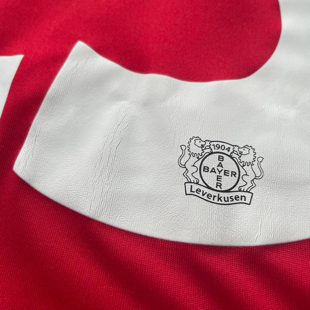 実使用 レヴァークーゼン 2009-10 ヴィダル ホーム 長袖ユニフォーム