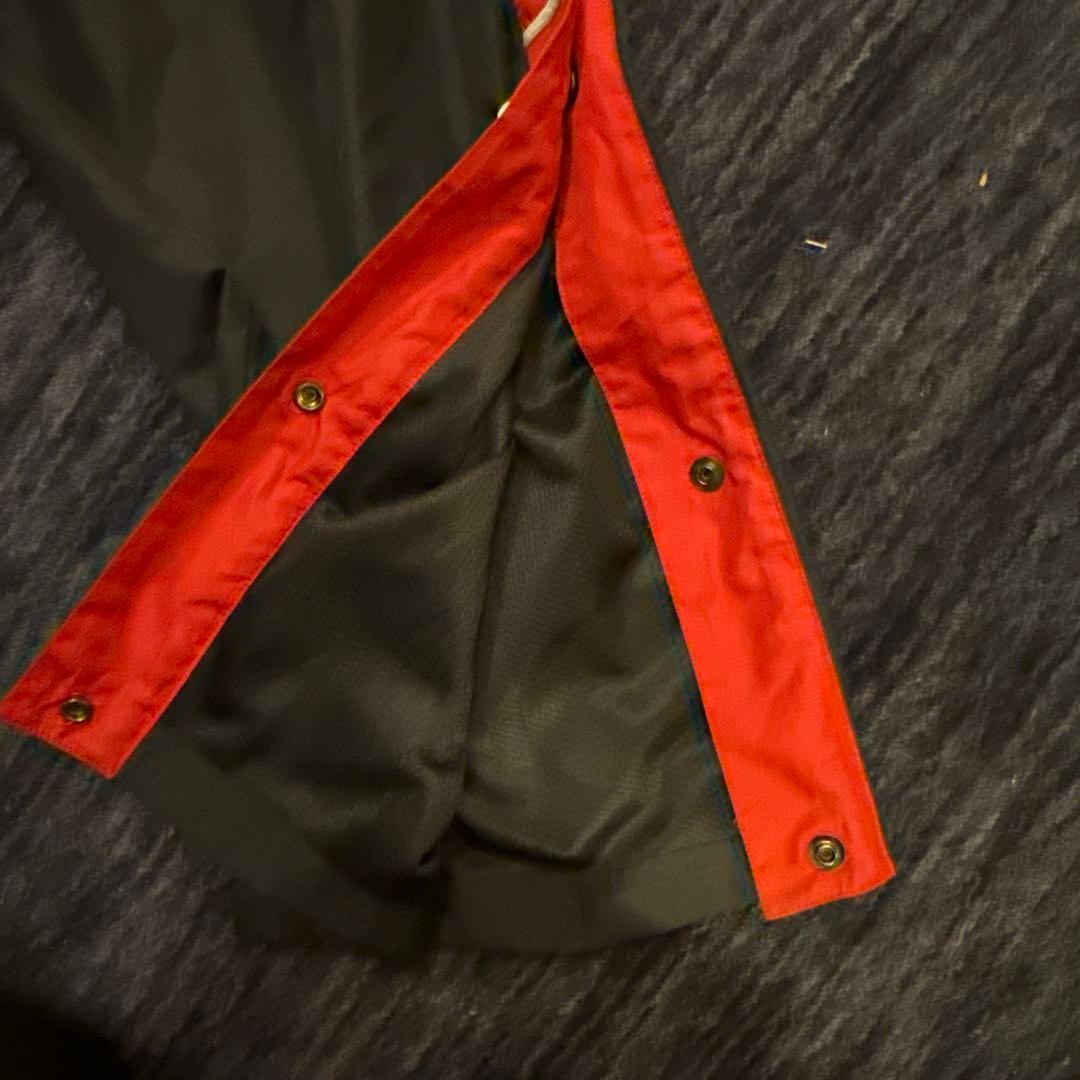 NIKE ナイロンパンツ 赤 黒 テック Y2K