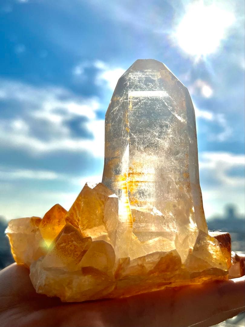 限定価格✨美✨希少✨AAAAAゴールデン ガネッシュヒマール ✨黄金の太陽神殿✨