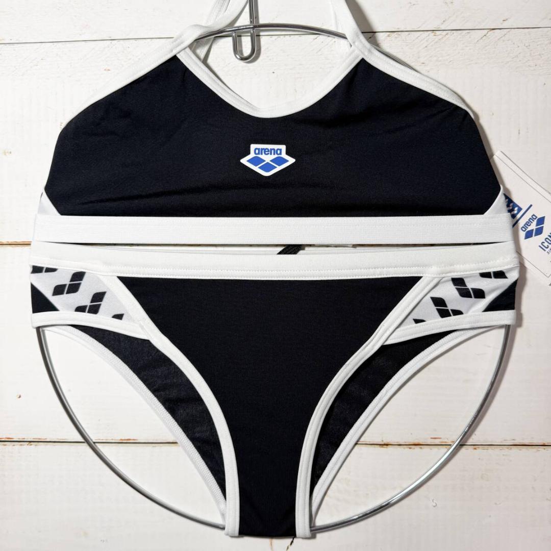 Arena 女性用 ビーチバレー ツーピース ビキニ Black USA28