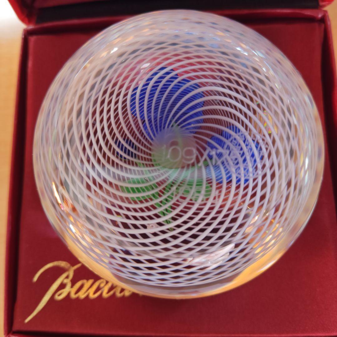 【世界175個限定】バカラ　ペーパーウェイト　花　ラッティチーノ　1984年