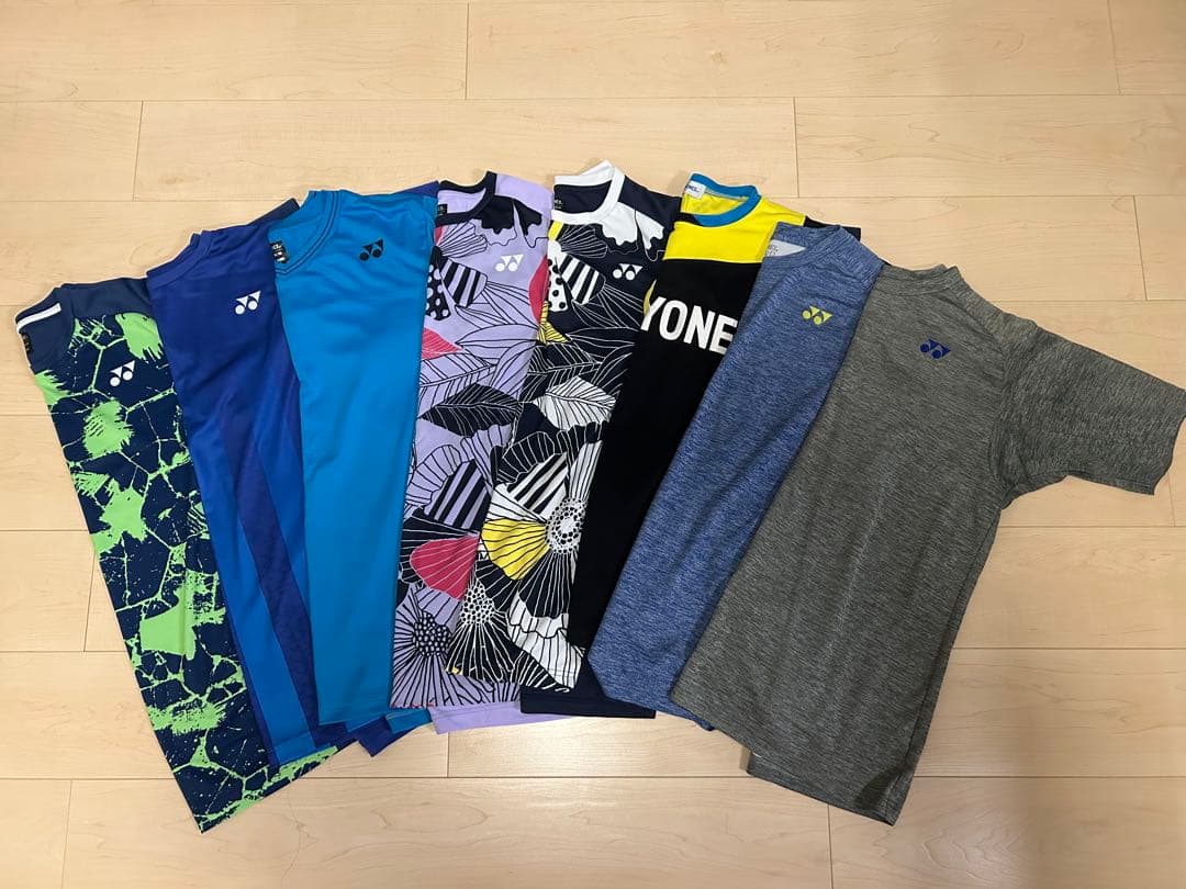 ヨネックス　ウェアＬサイズ　セット