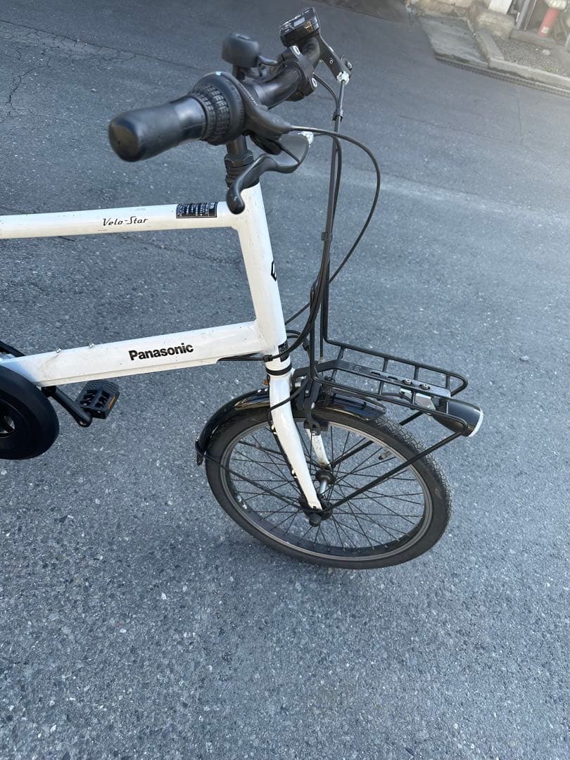 Panasonic 電動アシスト自転車 ホワイトVELO STAR8146