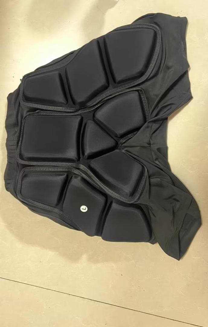 ヒップガード ブラック 厚手クッションパッド