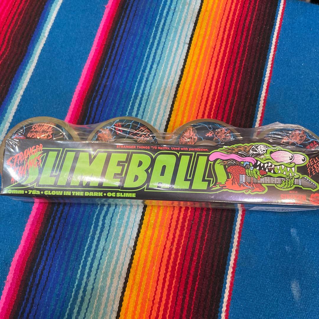 スケートボード Stranger Things SLIMEBALL 60mm 78A