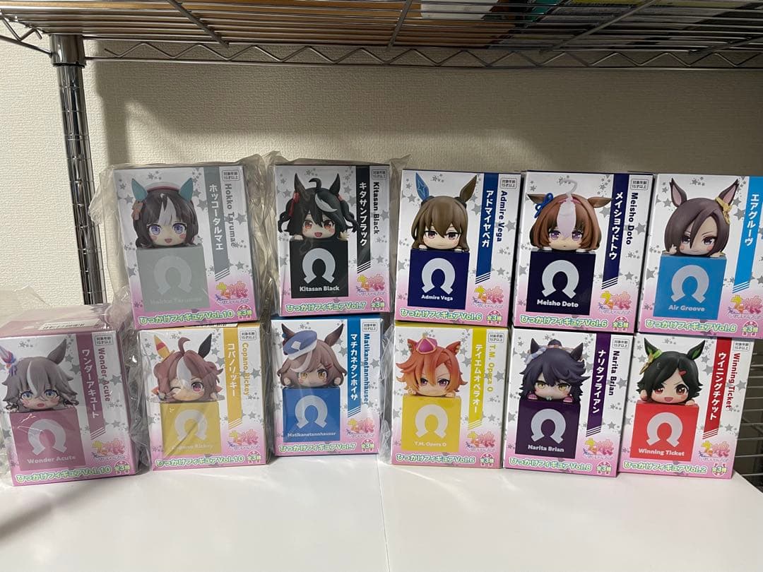 ウマ娘 ひっかけフィギュアセット 11体