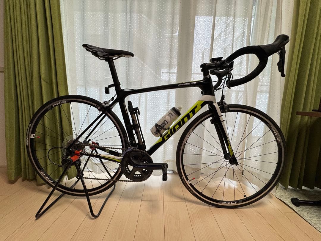 GIANT TCR ロードバイク ブラック/イエロー