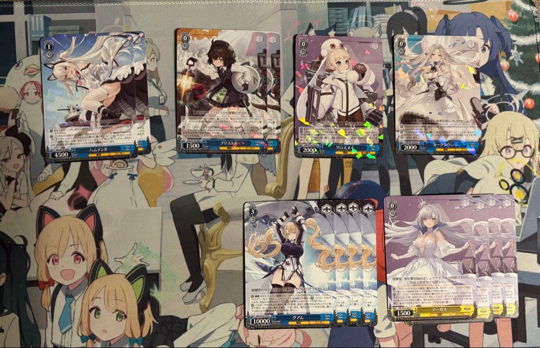 ws アズールレーン 8門デッキ+パーツ