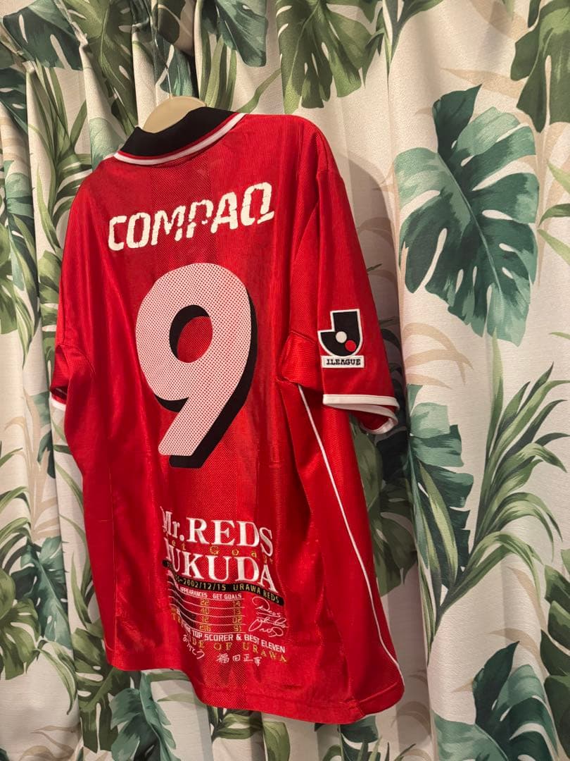 浦和レッズ 福田正博 引退 メモリアル ユニフォーム