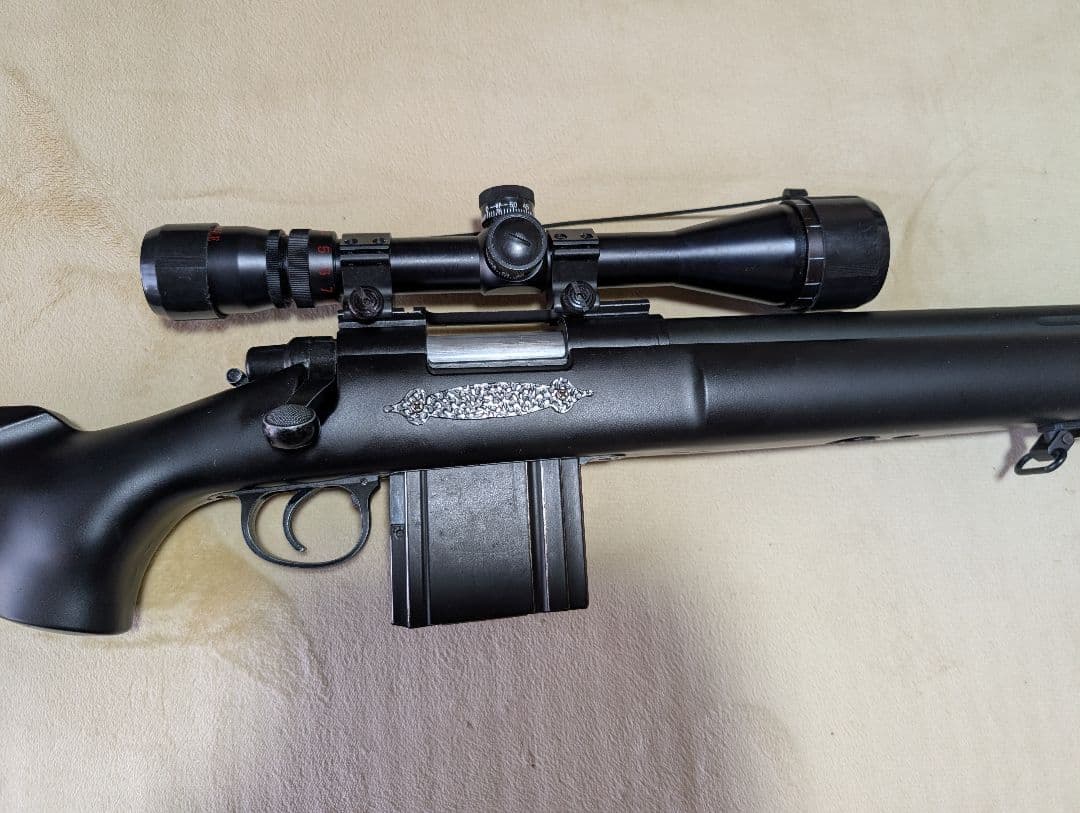 タナカワークスM24 SWS AIRスナイパーライフル ブラック スコープ付き