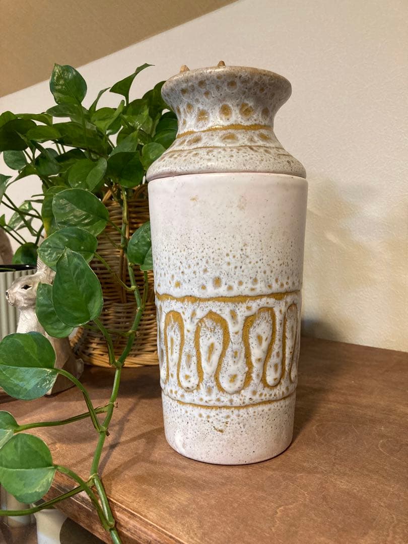 ヴィンテージ キャニスター Fat Lava CASICA