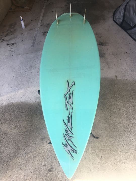 サーフィン・ボディボード Wave Tex surfboard on fins vintage