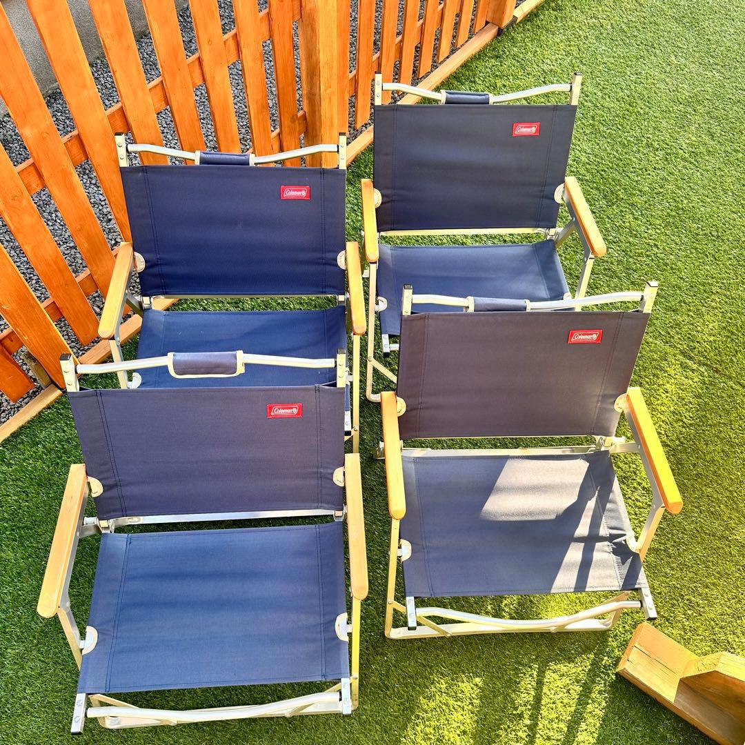 【オンライン限定・廃盤‼️】コールマンコンパクトフォールディングチェア4脚セット