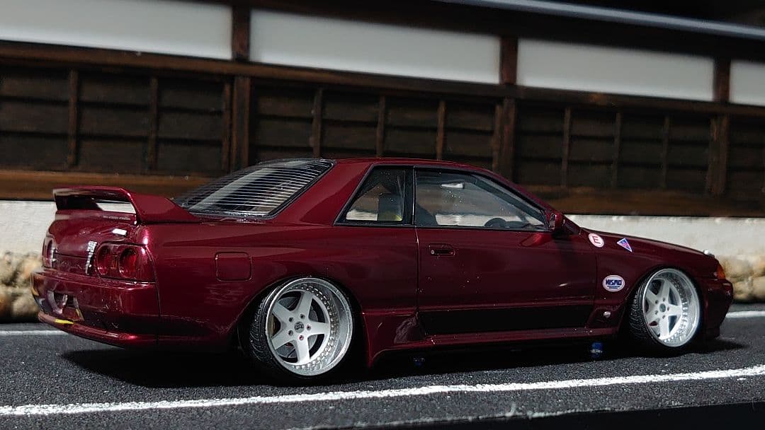 1/24 ハセガワ スカイライン グループAバージョン r32 完成品