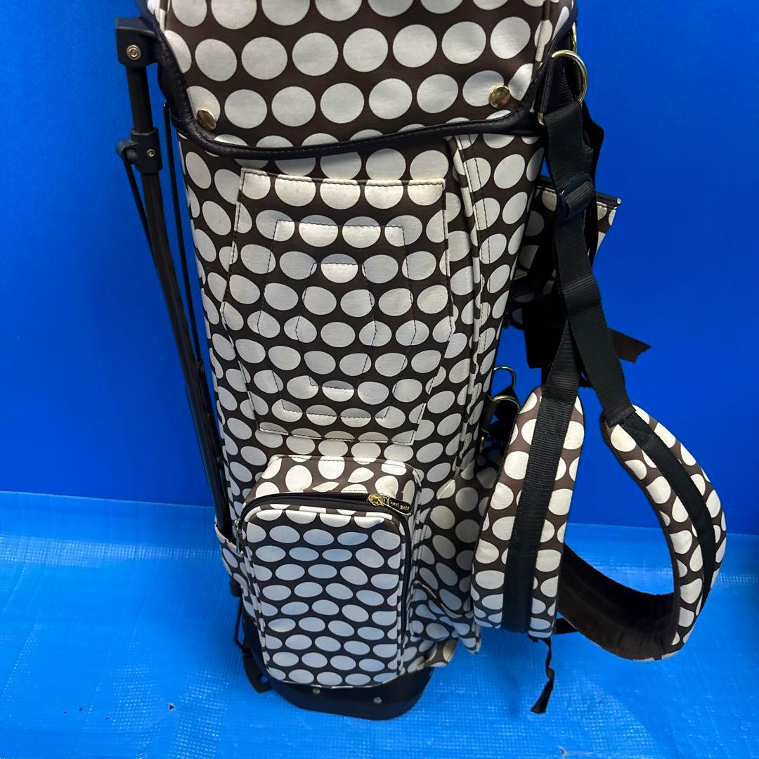 Keri水玉模様 ゴルフキャディバッグ美品週末値下げ中