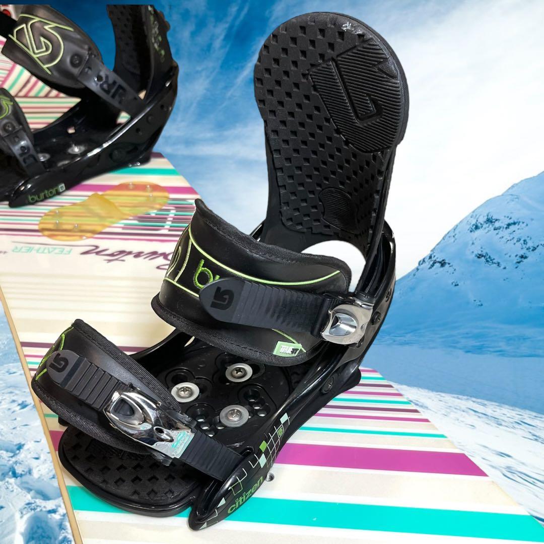 【初心者おすすめ】BURTON バートン FEATHER レディース　2点セット