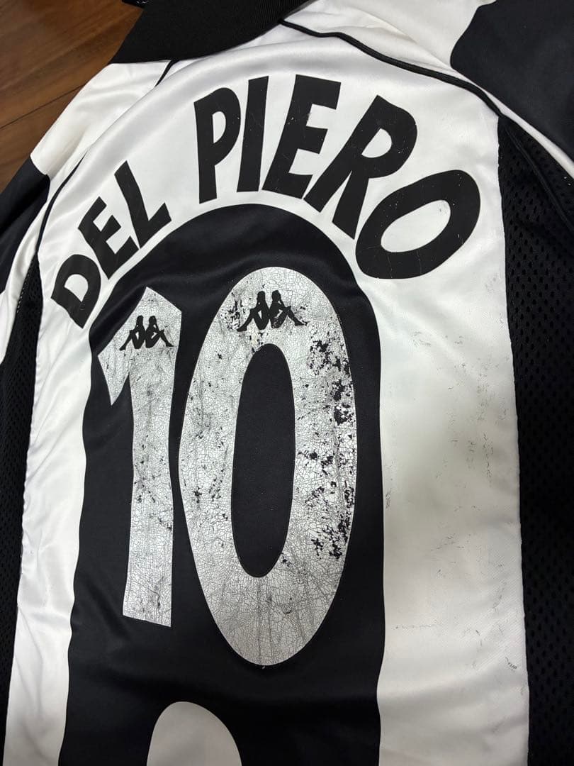 デル・ピエロ　ユベントスユニフォーム　貴重新品タグ付き　値下げ
