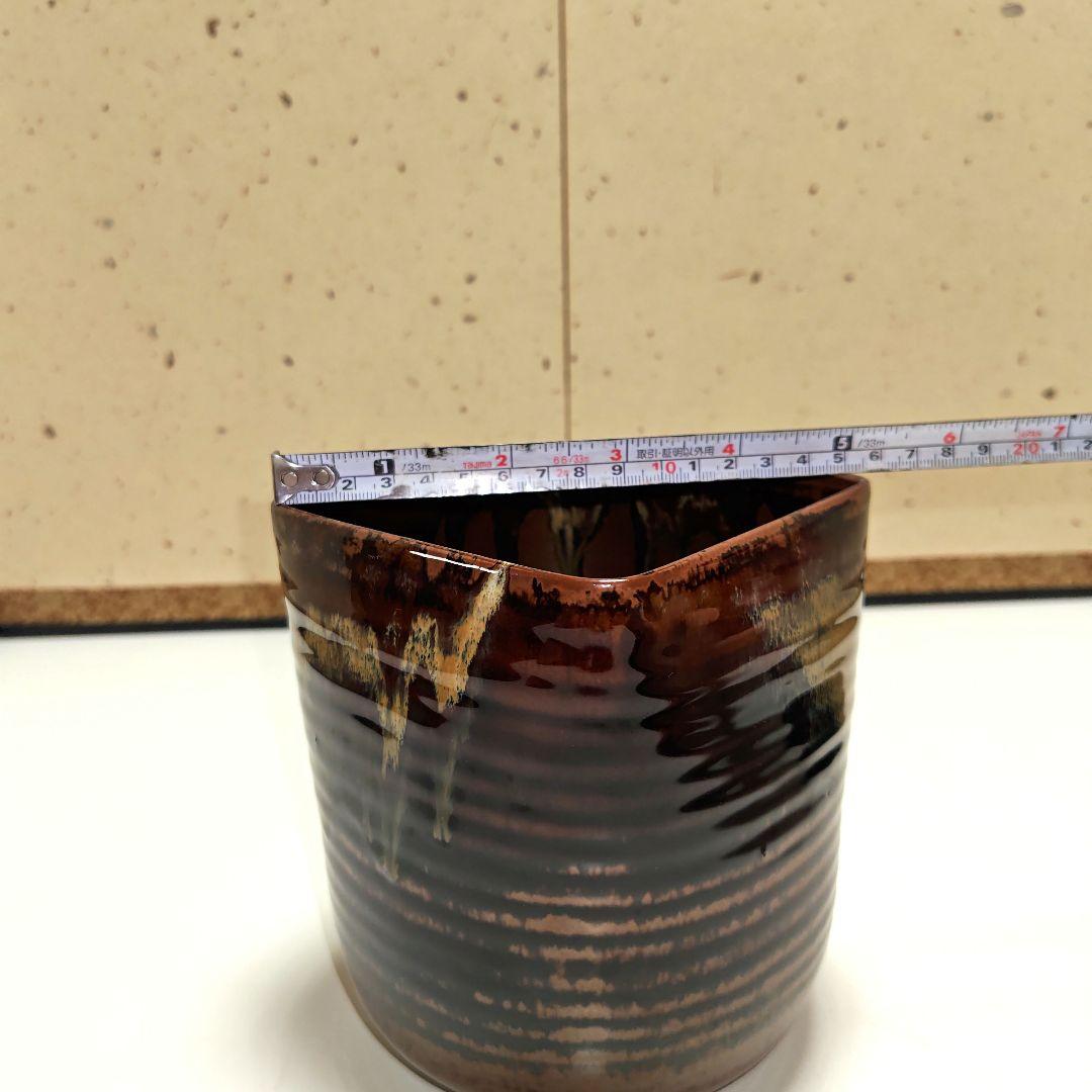 茶道具　高取水指　　鬼丸碧山