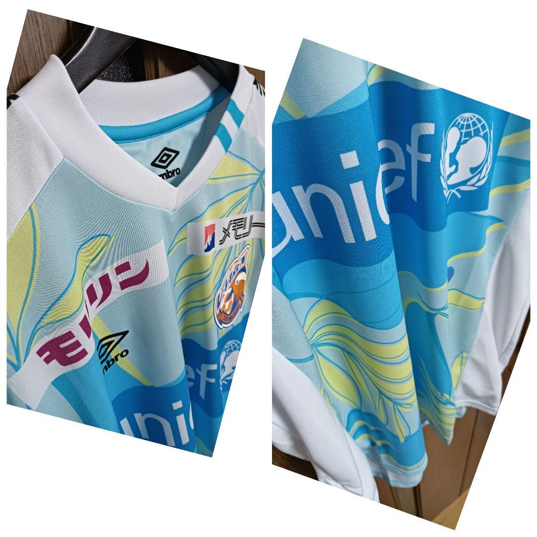 アンブロ V・ファーレン長崎 2021平和祈念 ユニフォーム M-L 紙タグ付き