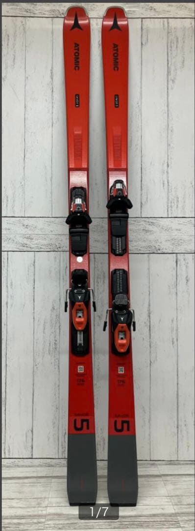 ATOMIC◇SAVOR 5◇176cm◇アトミック◇セイバー5◇スキー板◇美品