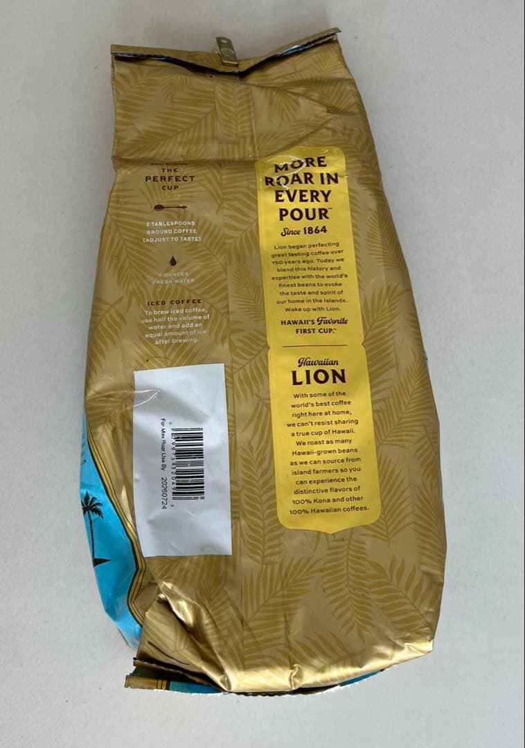 LION コナコーヒー100%豆タイプ 大容量！ 24OZ 680g