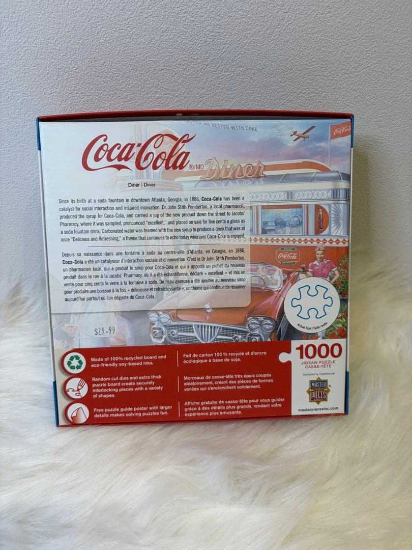 【激レア】Coca-Cola diner 1000ピースジグソーパズル
