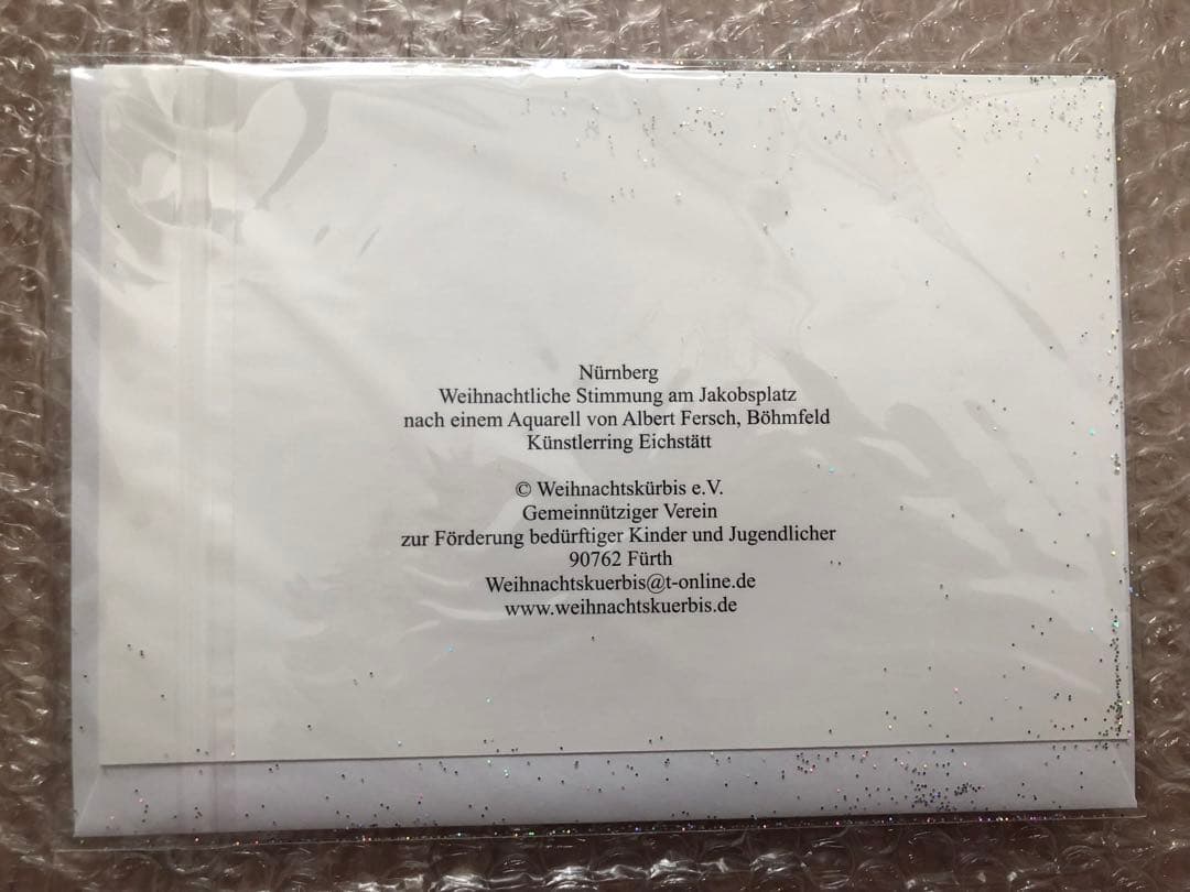 海外購入品 クリスマスカード メッセージカード 5点セット