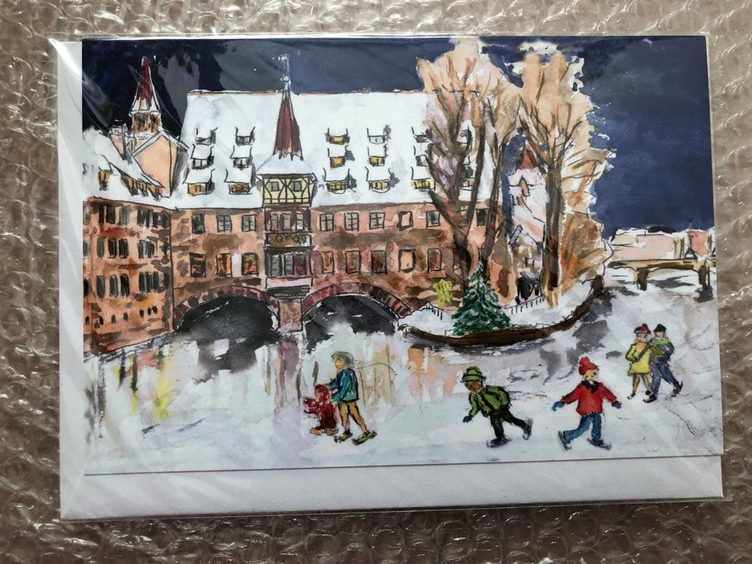 海外購入品 クリスマスカード メッセージカード 5点セット