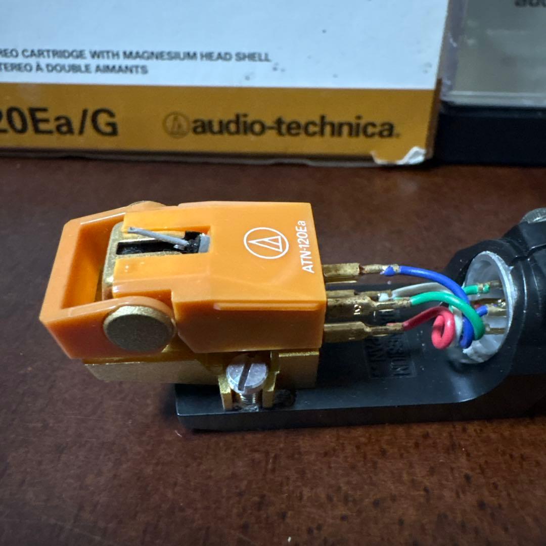 audio-technica AT120Ea/G レコードカートリッジ　動作品