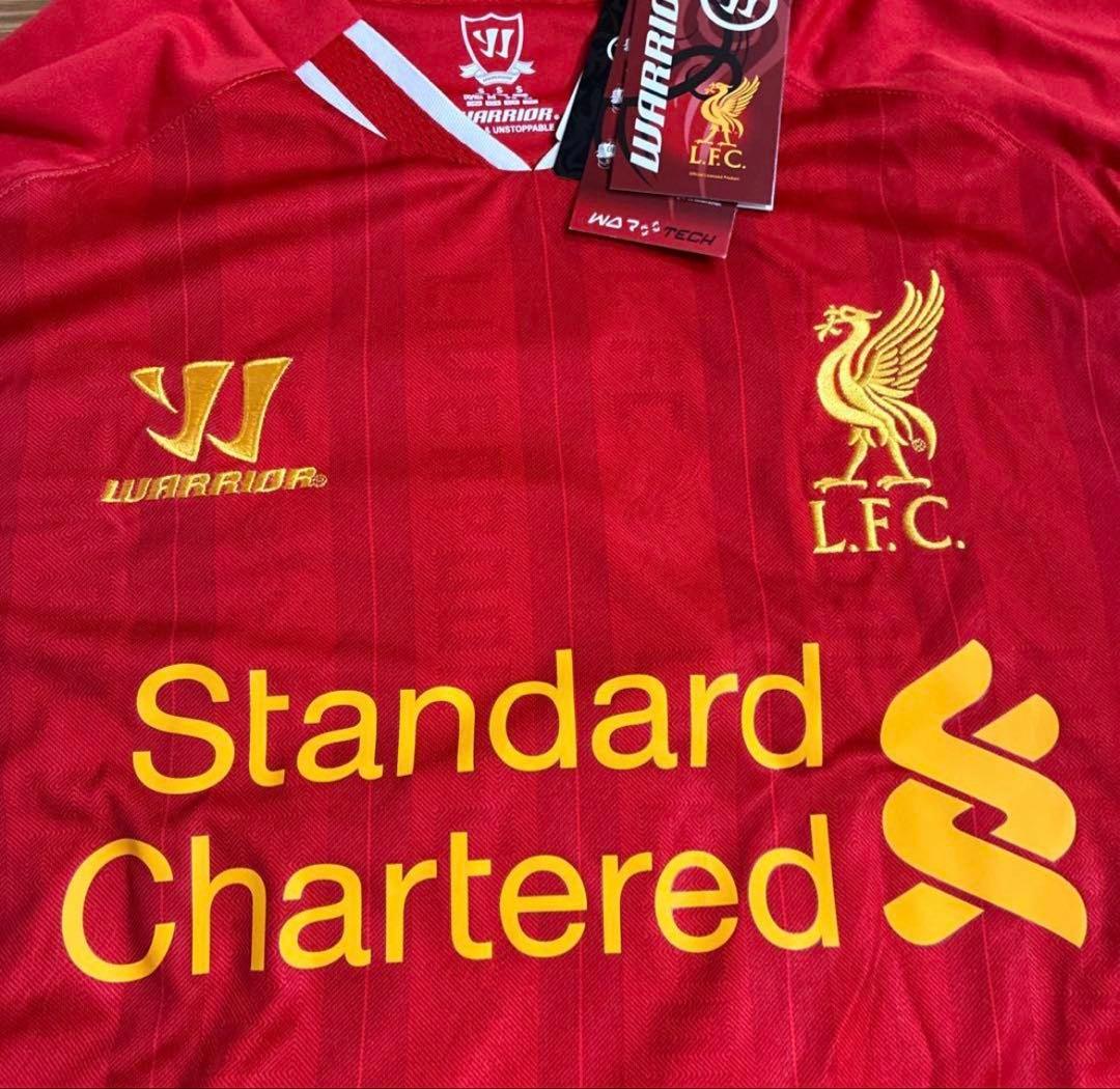 2013/14シーズン　 リバプール8番 スティーブン・ジェラード ワッペン付き