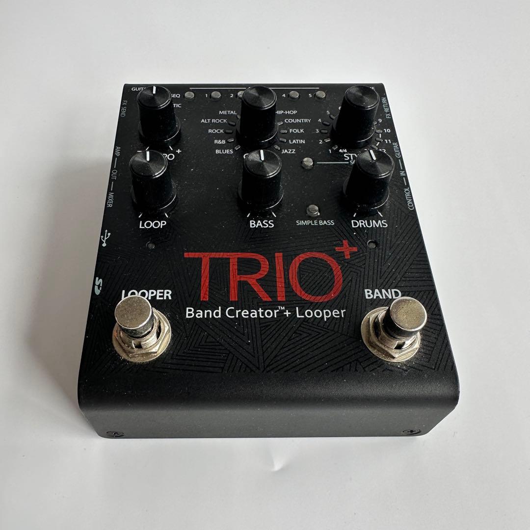 DigiTech TRIO+ Band Creator + Looper 取説付