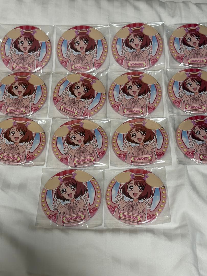 ヒーリングっどプリキュア プリキュアランド 缶バッジ 花寺のどか セット