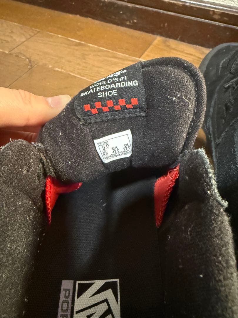 Vans half cab ブラック　サイズ27cm