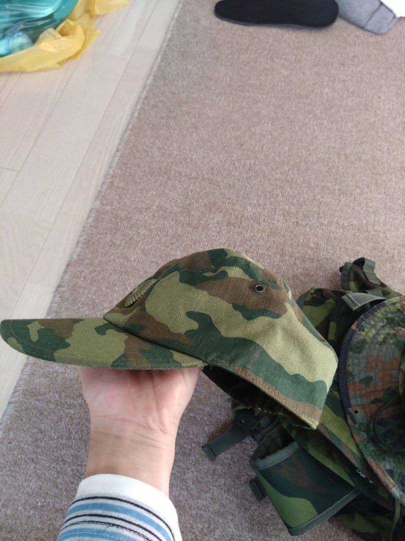 ロシア軍　6sh104、フローラケピ帽 実物