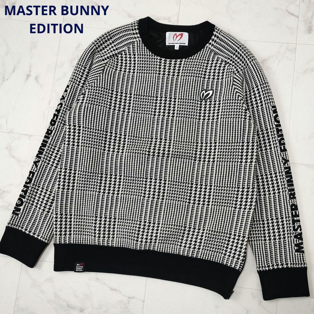 マスターバニーエディション　ニット　スニードジャック　千鳥柄チェック　ロゴ　5