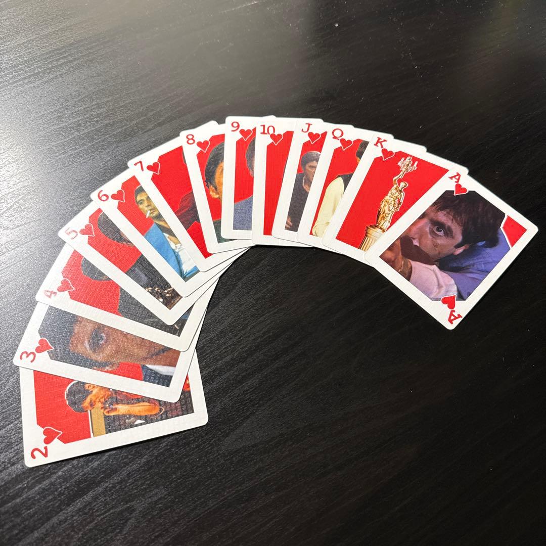 SCARFACE トランプ 52枚 ポーカーサイズ