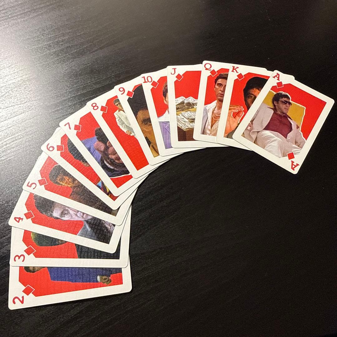 SCARFACE トランプ 52枚 ポーカーサイズ
