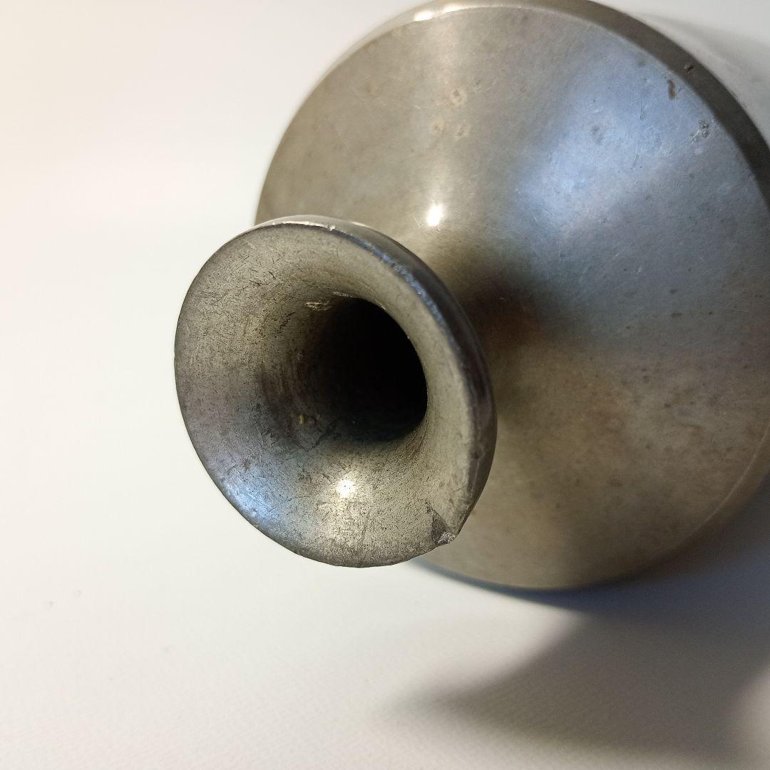 江戸時代　野弁当古錫製徳利　酒器