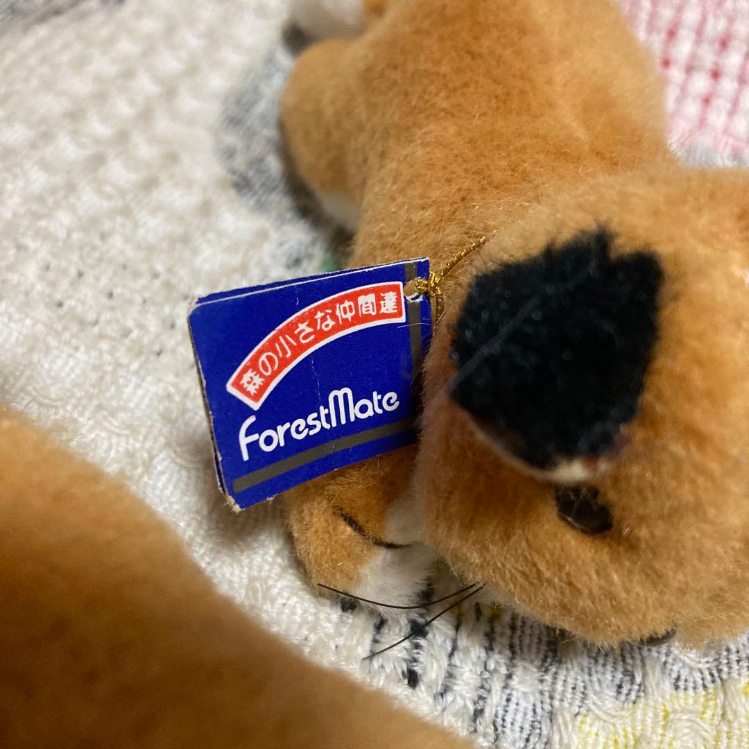 ファースト社 ヴィンテージ 森の小さな仲間達　キツネ　ぬいぐるみ　2コセット