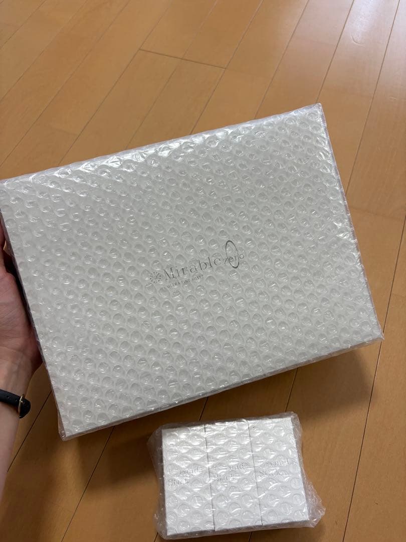 【ミラブルゼロ】 ウルトラファインバブル シャワーヘッド (カートリッジ3本付)