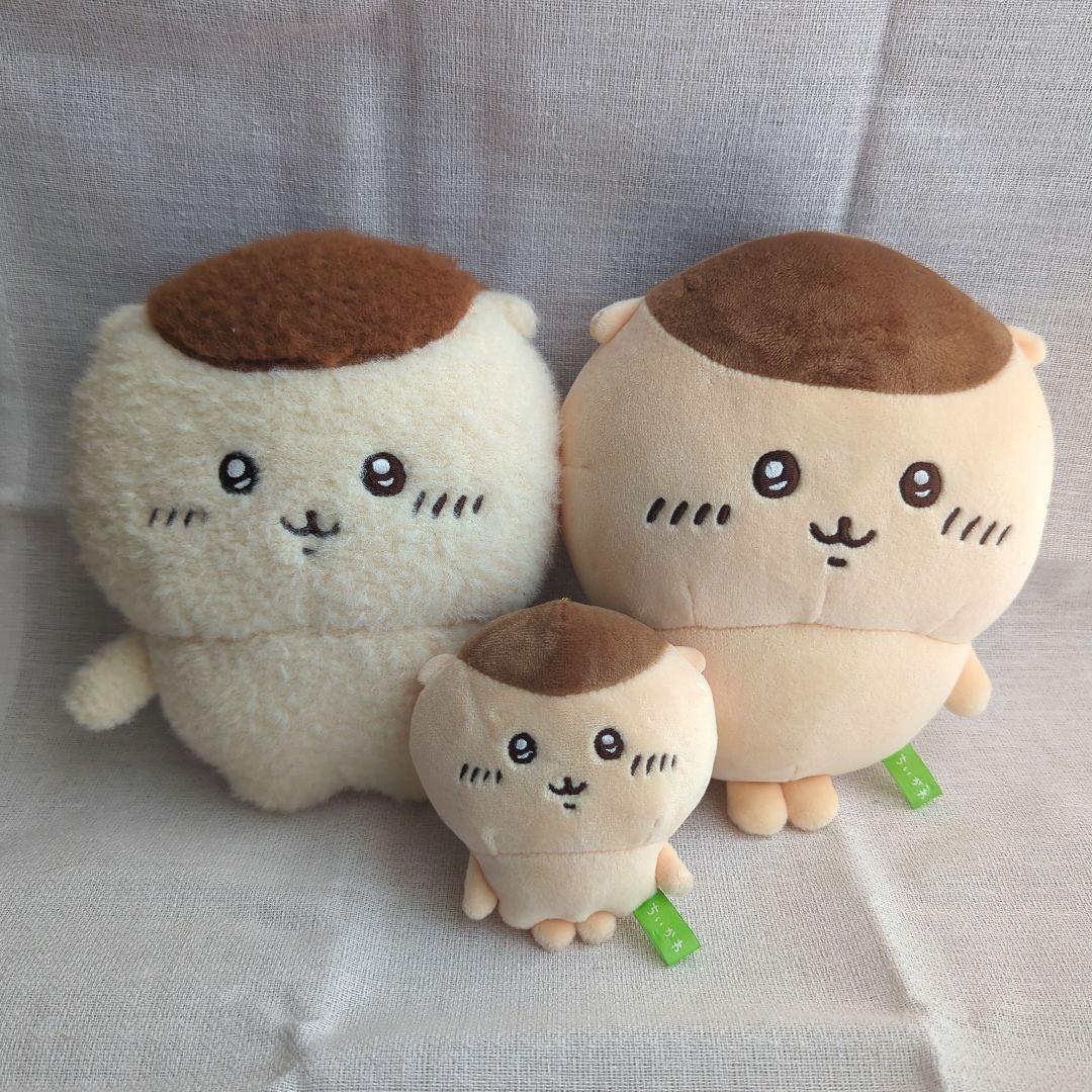 ちいかわ　くりまんじゅう　ほわほわぬいぐるみ　もちっとぬいぐるみ　3個セット