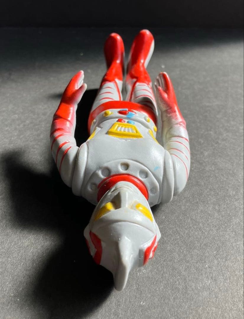 ジャンボーグA　パチ　ミドルサイズ　ソフビ　フィギュア　1973年製