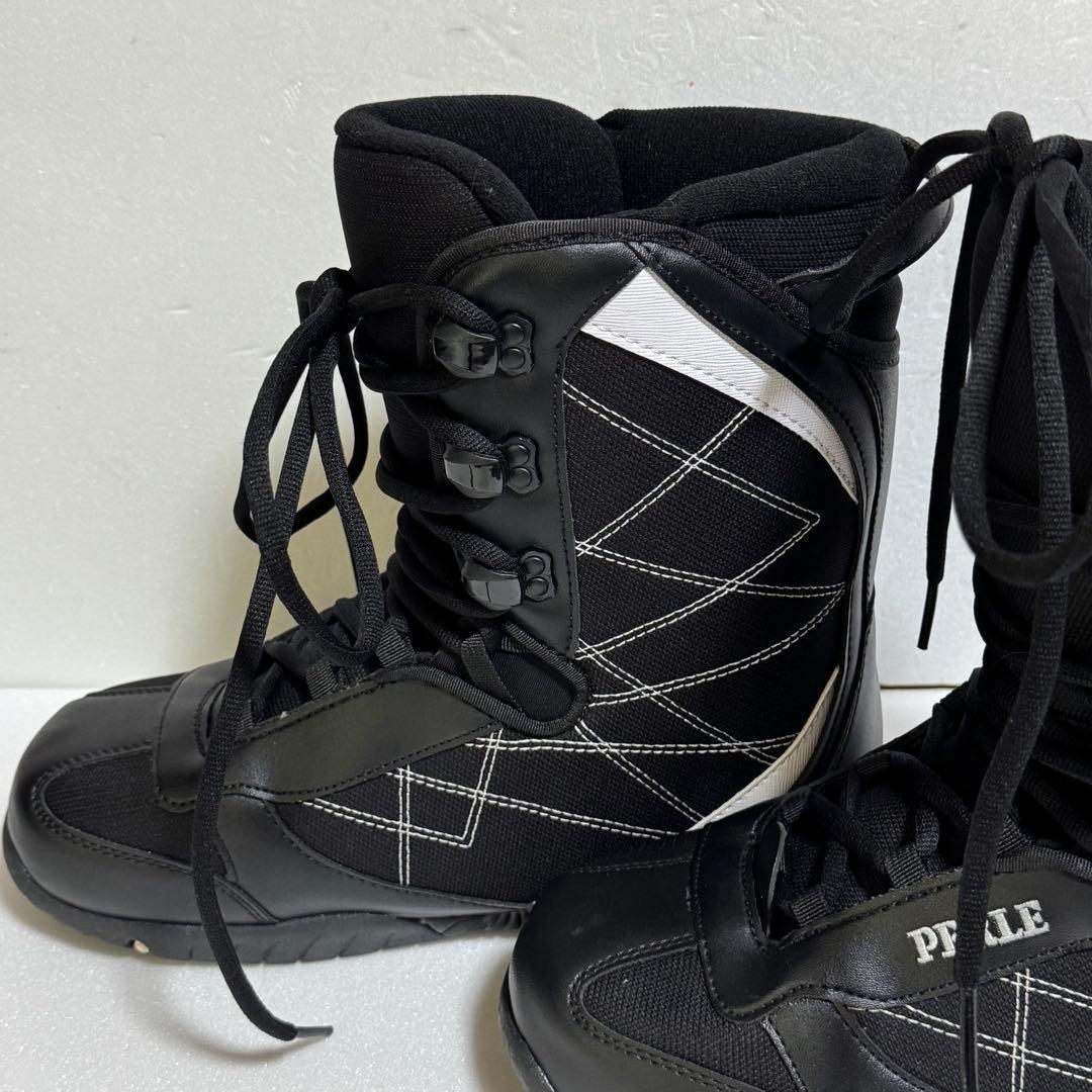 美品スノーボードブーツ28CM男性用黒色ブラック ズーマ初心者簡単格安２８センチ
