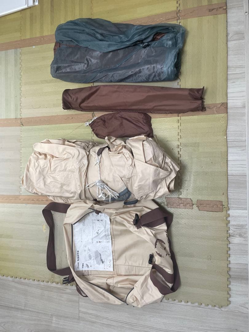 S'more Fronti キャンプテント ベージュ